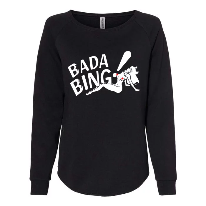 Bada Funny Bings Men's For Men Women Womens California Wash Sweatshirt