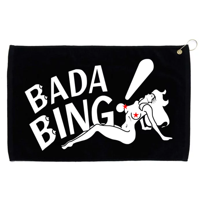 Bada Funny Bings Men's For Men Women Grommeted Golf Towel