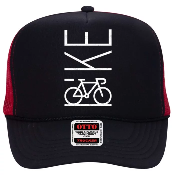 Bike Fanatic High Crown Mesh Trucker Hat