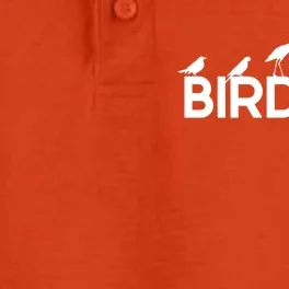 Birding For Bird Lover Gift Dry Zone Grid Performance Polo