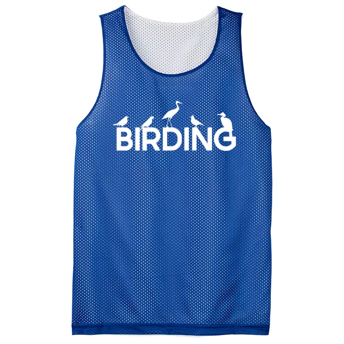 Birding For Bird Lover Gift Mesh Reversible Basketball Jersey Tank