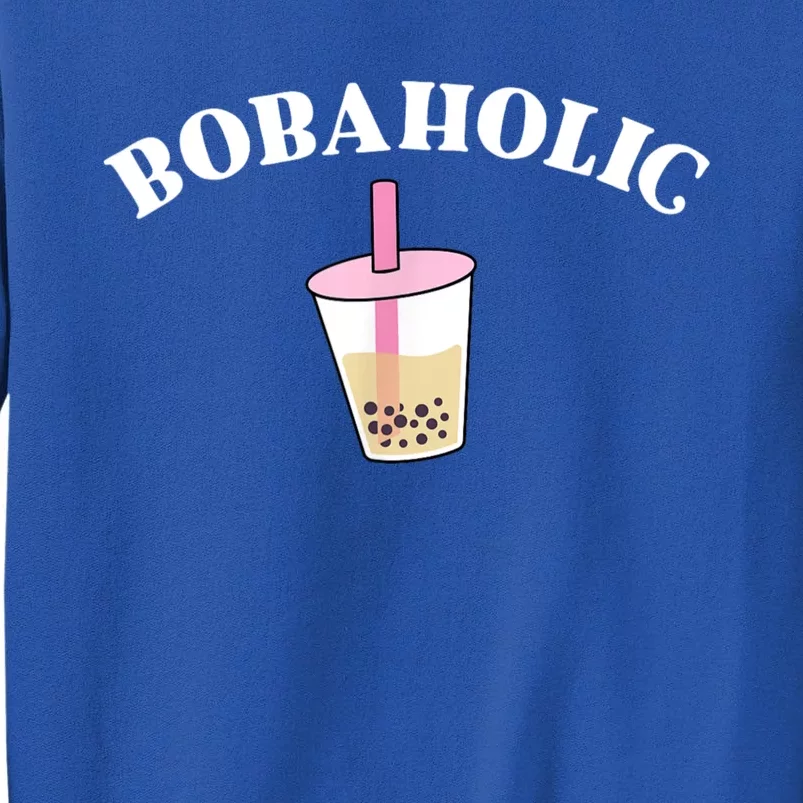 Bobaholic Funny Bubble Tea Sweatshirt