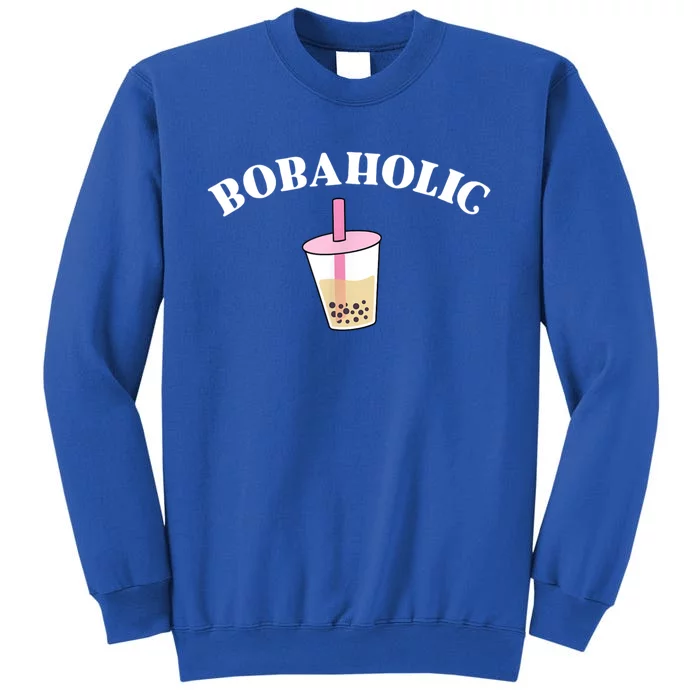 Bobaholic Funny Bubble Tea Sweatshirt