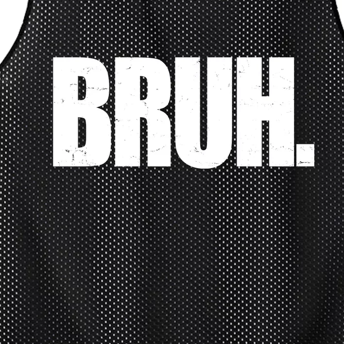 Bruh Funny Bro Saying Surfer Skaters Greeting Mesh Reversible Basketball Jersey Tank