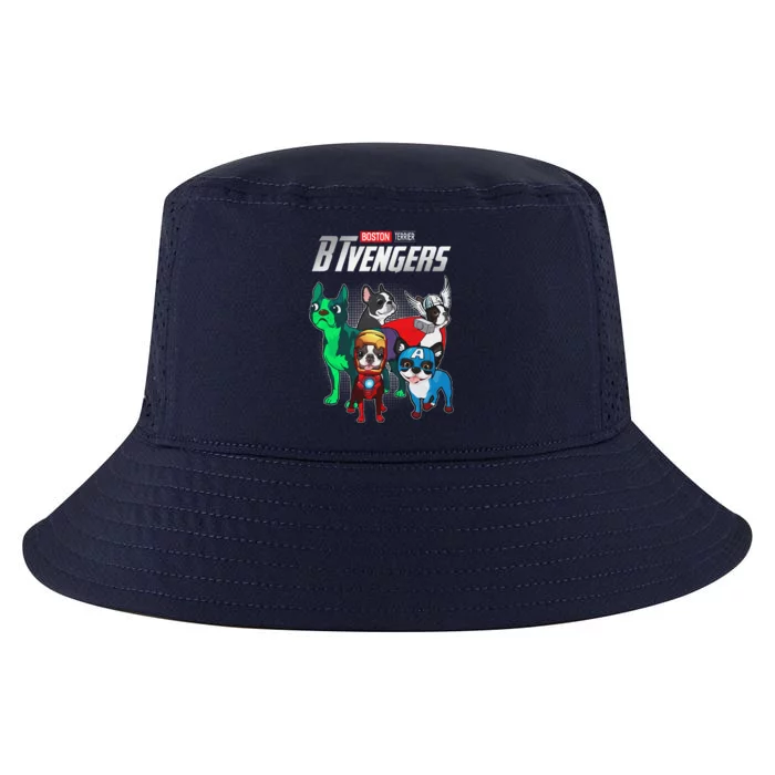 BTvengers Funny Boston Terrier Dog Lover Cool Comfort Performance Bucket Hat