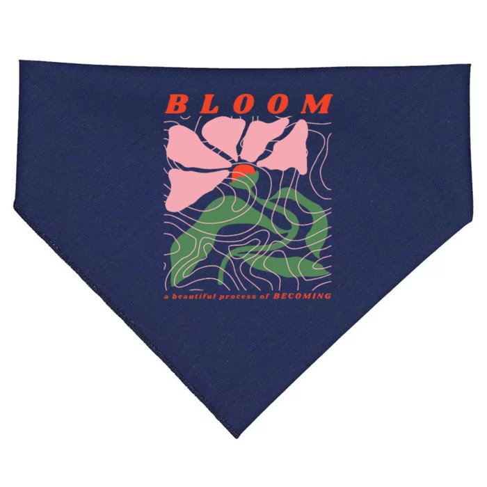 Bloom Flower Botanical USA-Made Doggie Bandana