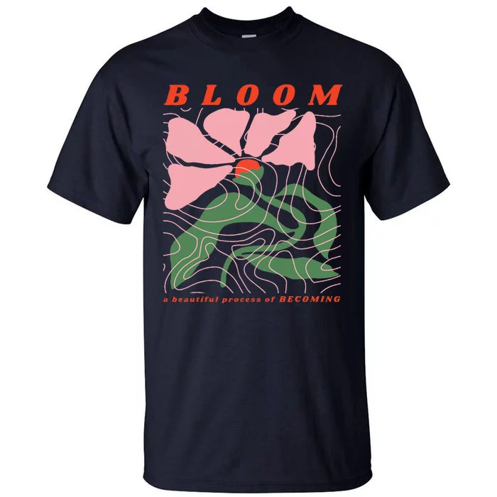 Bloom Flower Botanical Tall T-Shirt