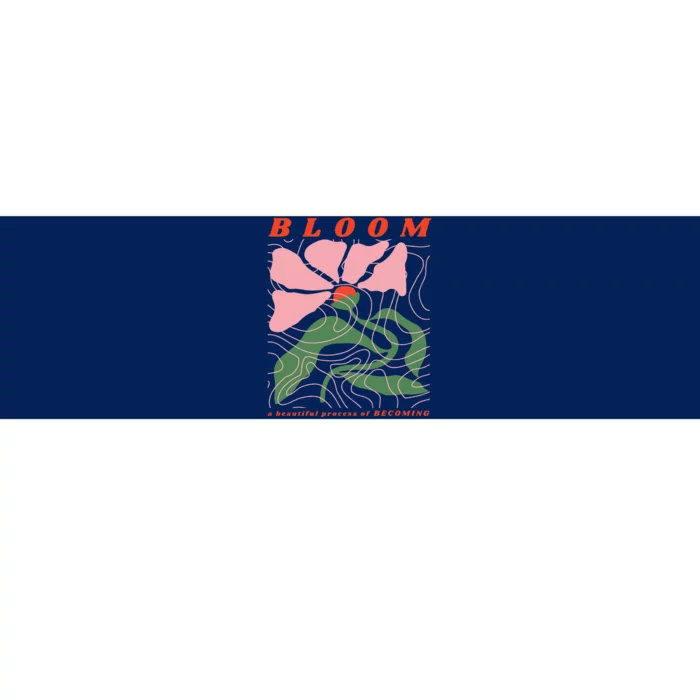 Bloom Flower Botanical Bumper Sticker