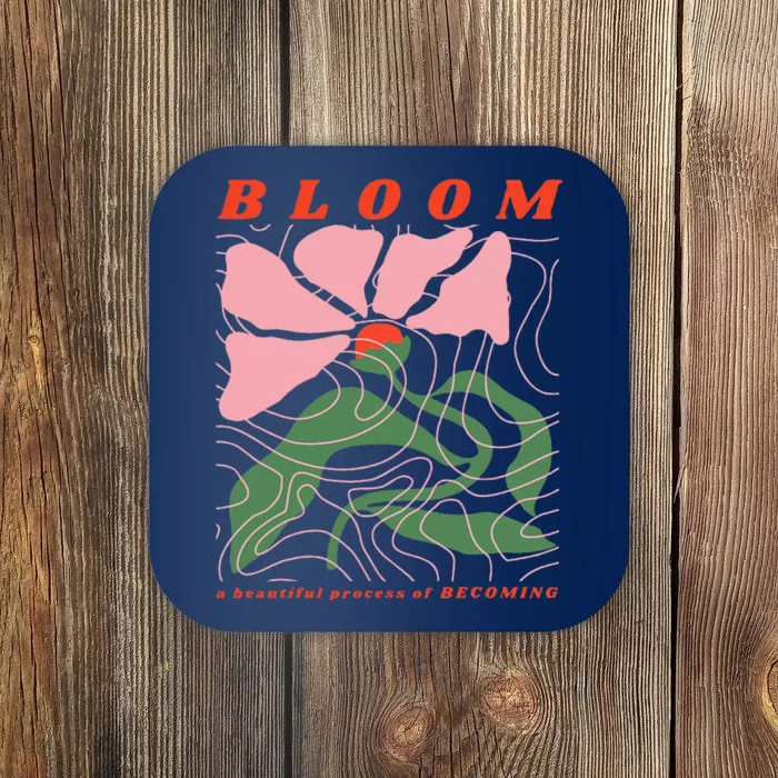 Bloom Flower Botanical Coaster