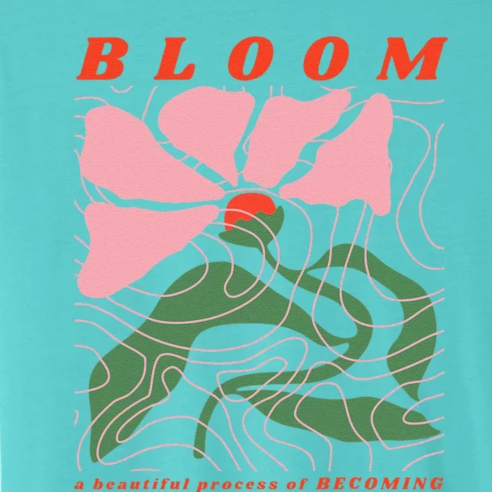 Bloom Flower Botanical ChromaSoft Performance T-Shirt