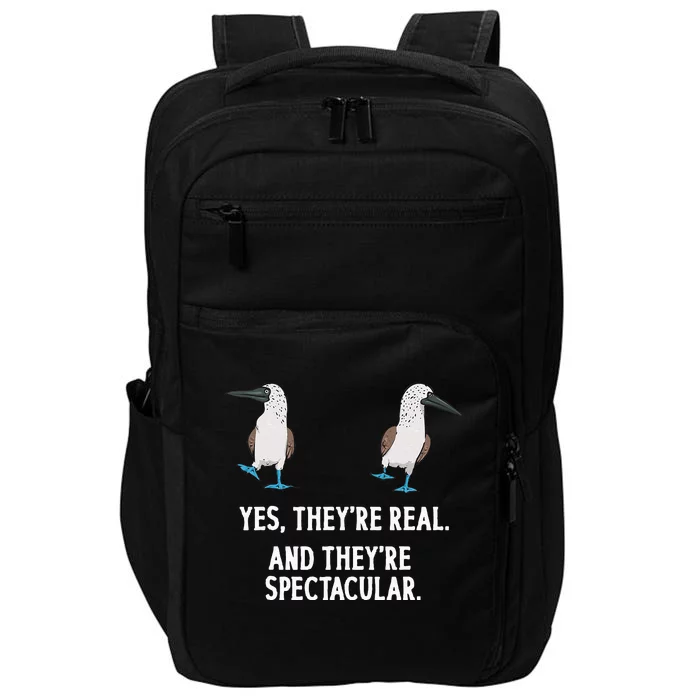 Blue Footed Booby Seabird Boobies Impact Tech Backpack