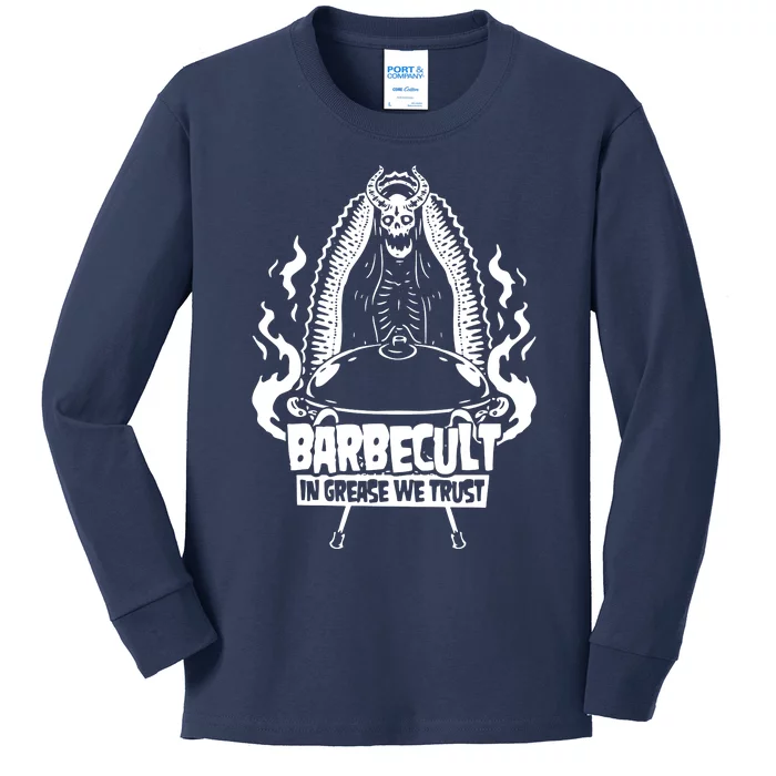 Barbecult Funny Barbeque Kids Long Sleeve Shirt