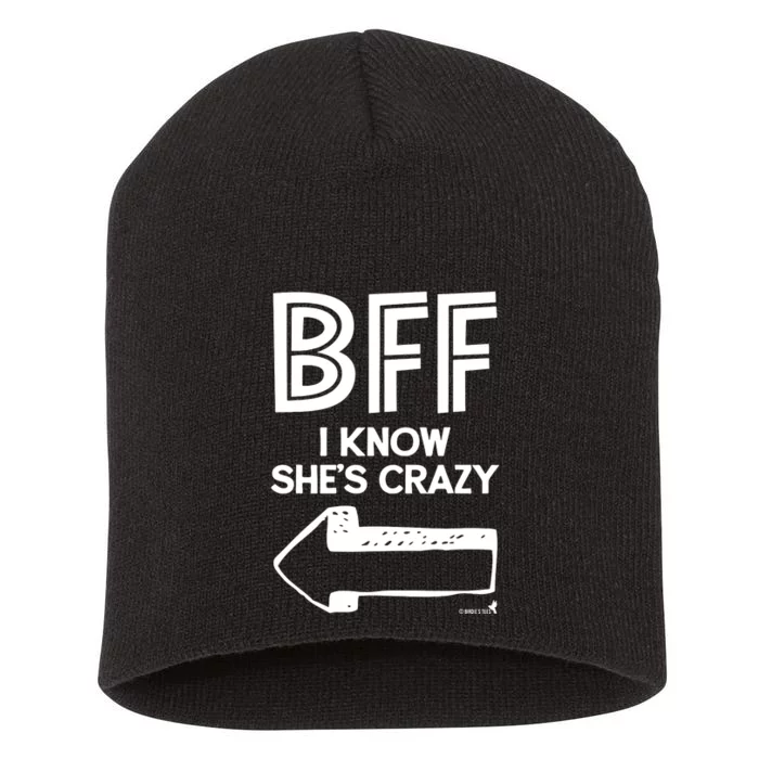 Best Friend Bff Part 2 Of 2 Short Acrylic Beanie