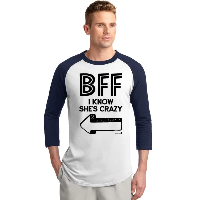 Best Friend Bff Part 2 Of 2 Baseball Sleeve Shirt