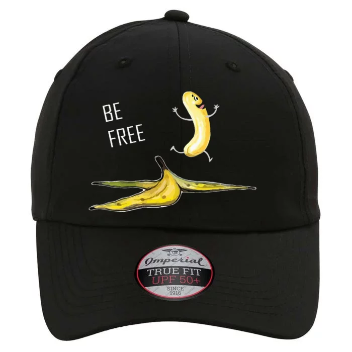 Be Free Banana Nudist Funny Nudist Funny Banana The Original Performance Cap