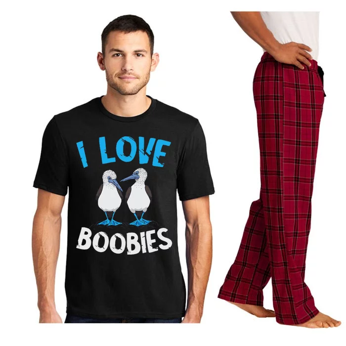 Blue Footed Booby I Love Boobies Blue Footed Booby Lover Pajama Set