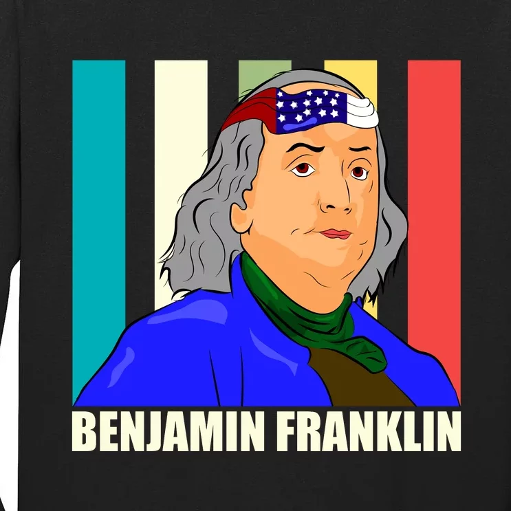 Benjamin Franklin Tall Long Sleeve T-Shirt