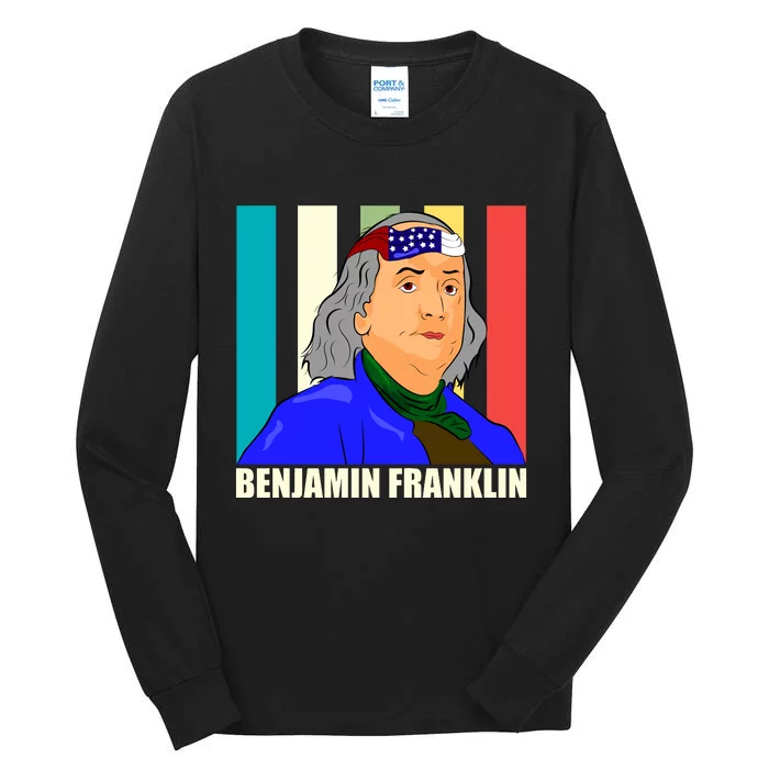 Benjamin Franklin Tall Long Sleeve T-Shirt