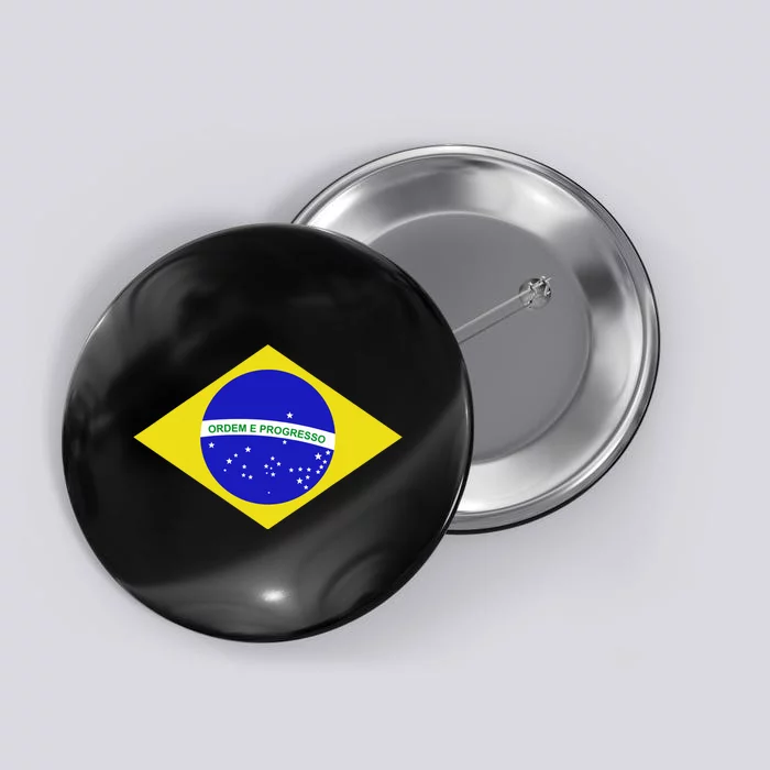 Brazilian Flag Button