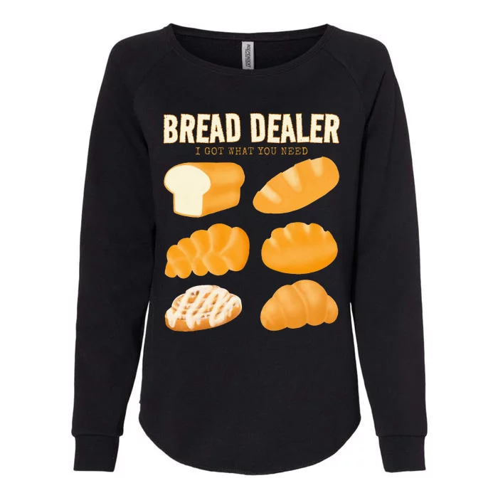 Bakery Funny Bread Baker Bread Dealer Making Dough Baking Womens California Wash Sweatshirt