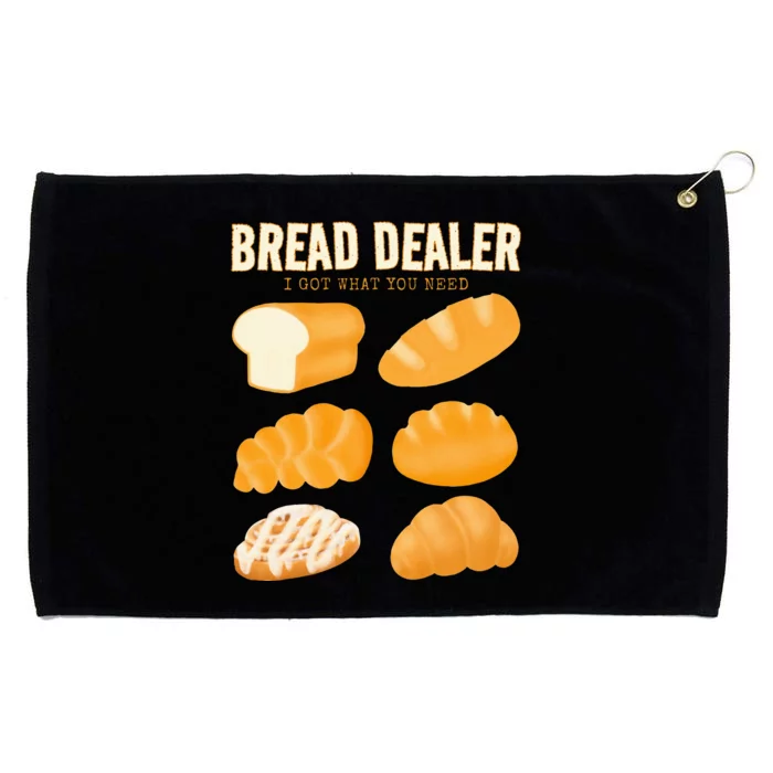 Bakery Funny Bread Baker Bread Dealer Making Dough Baking Grommeted Golf Towel