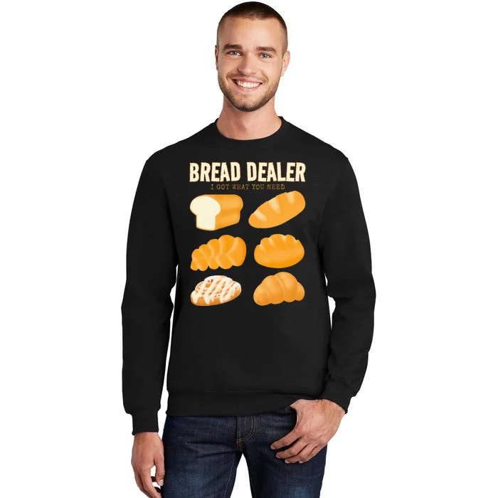 Bakery Funny Bread Baker Bread Dealer Making Dough Baking Sweatshirt