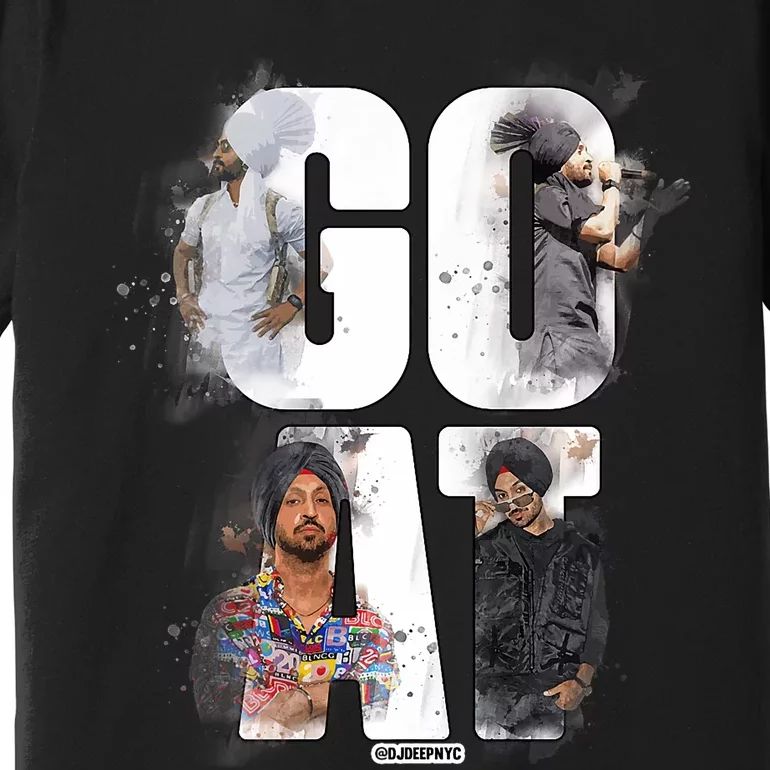 Bangladesh Flag Cricket 2024 Fans Playerdiljit Dosanjh G.O.A.T Coach Bangladeshi Premium T-Shirt