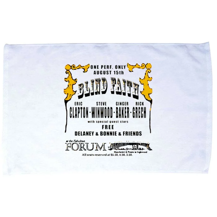 Blind Faith Concert Poster Classic Microfiber Hand Towel