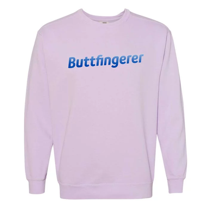 Buttfingerer Funny Candy Bar Parody Garment-Dyed Sweatshirt