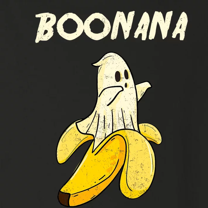 Boonana Funny Cute Banana Ghost Halloween Banana Lover Gifts Toddler Long Sleeve Shirt