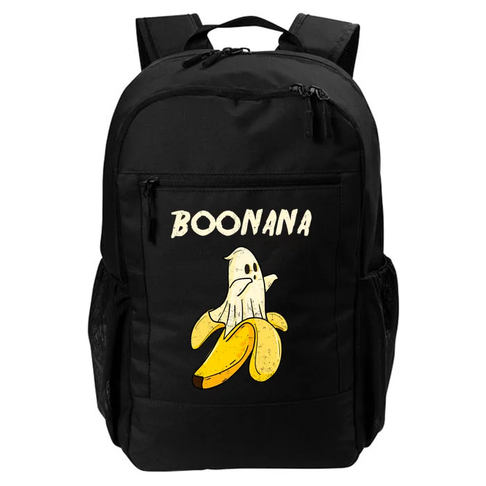 Boonana Funny Cute Banana Ghost Halloween Banana Lover Gifts Daily Commute Backpack