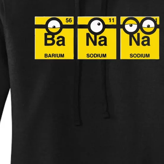 Banana Funny Chemistry Women's Pullover Hoodie