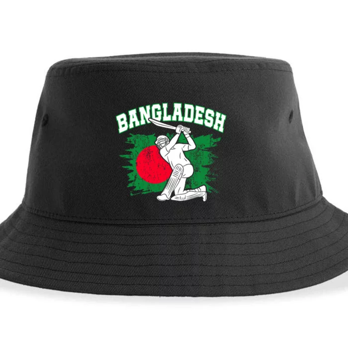 Bangladesh Flag Cricket 2024 Fans Player Coach Bangladeshi Trendy Sustainable Bucket Hat