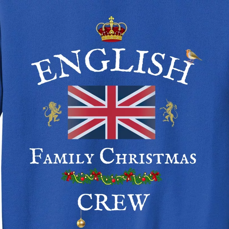 British Family Christmas Crew Union Jack Flag United Kingdom Cool Gift Sweatshirt