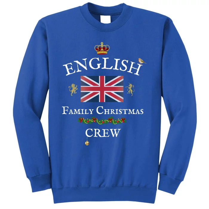 British Family Christmas Crew Union Jack Flag United Kingdom Cool Gift Sweatshirt