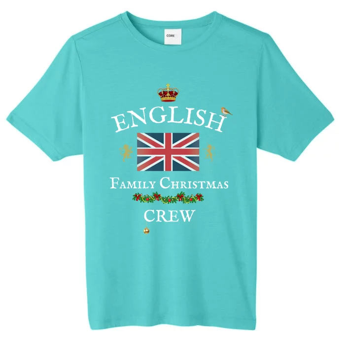 British Family Christmas Crew Union Jack Flag United Kingdom Cool Gift ChromaSoft Performance T-Shirt