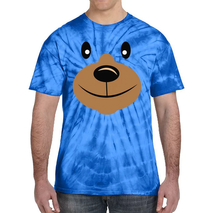 BEAR FACE Costume Halloweens Outfit Tie-Dye T-Shirt