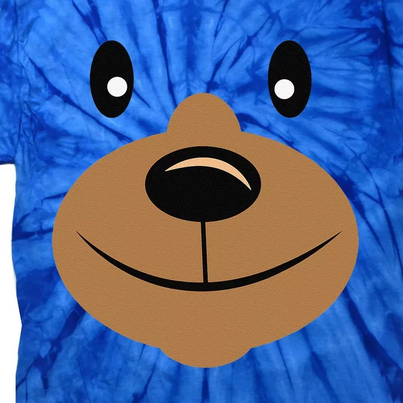 BEAR FACE Costume Halloweens Outfit Tie-Dye T-Shirt