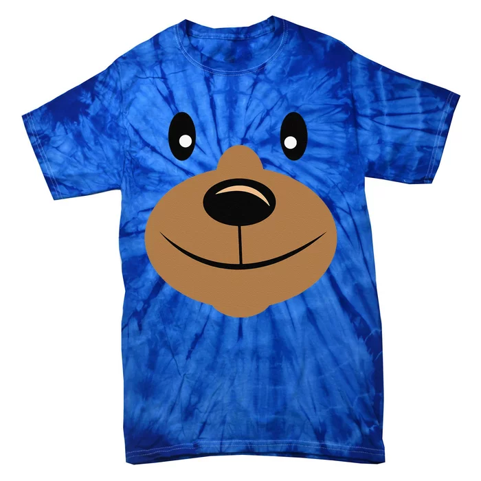 BEAR FACE Costume Halloweens Outfit Tie-Dye T-Shirt