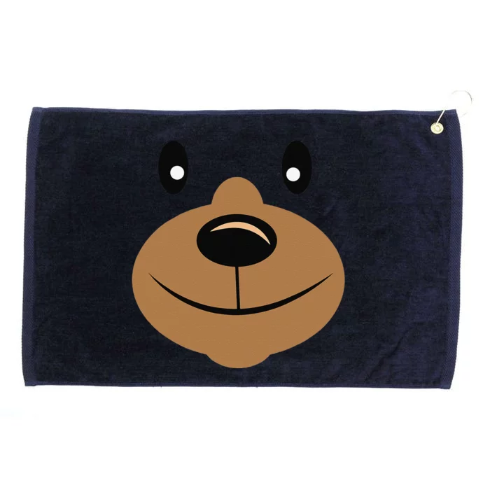 BEAR FACE Costume Halloweens Outfit Grommeted Golf Towel