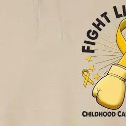 Boxing Fight Childhood Cancer Awareness Softstyle Adult Sport Polo