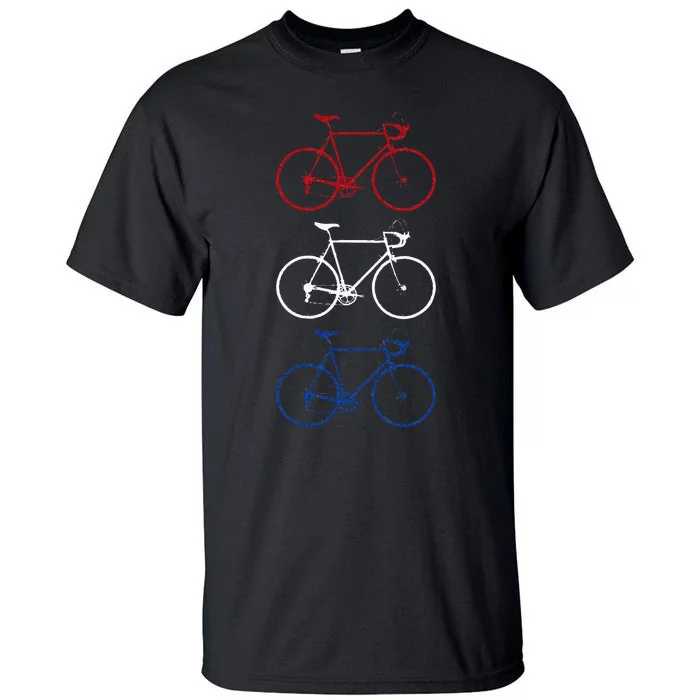 Bicycle Flag Cycling Netherlands Dutch Gift Tall T-Shirt