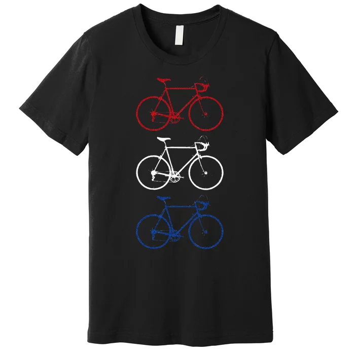 Bicycle Flag Cycling Netherlands Dutch Gift Premium T-Shirt