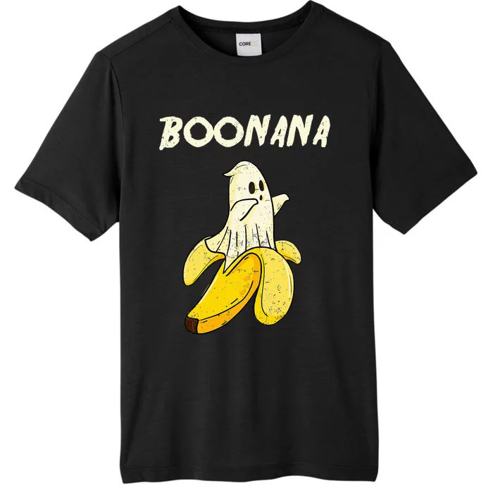 Boonana Funny Cute Banana Ghost Halloween Banana Lover Gifts ChromaSoft Performance T-Shirt