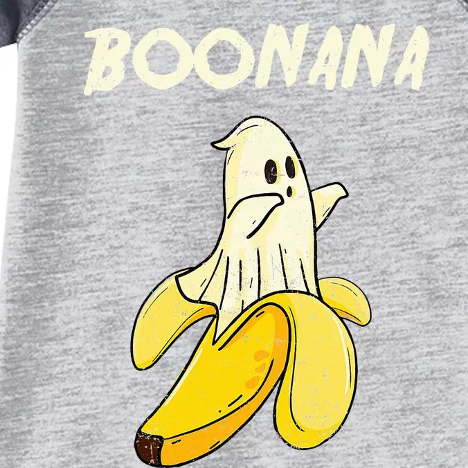 Boonana Funny Cute Banana Ghost Halloween Banana Lover Gifts Infant Baby Jersey Bodysuit