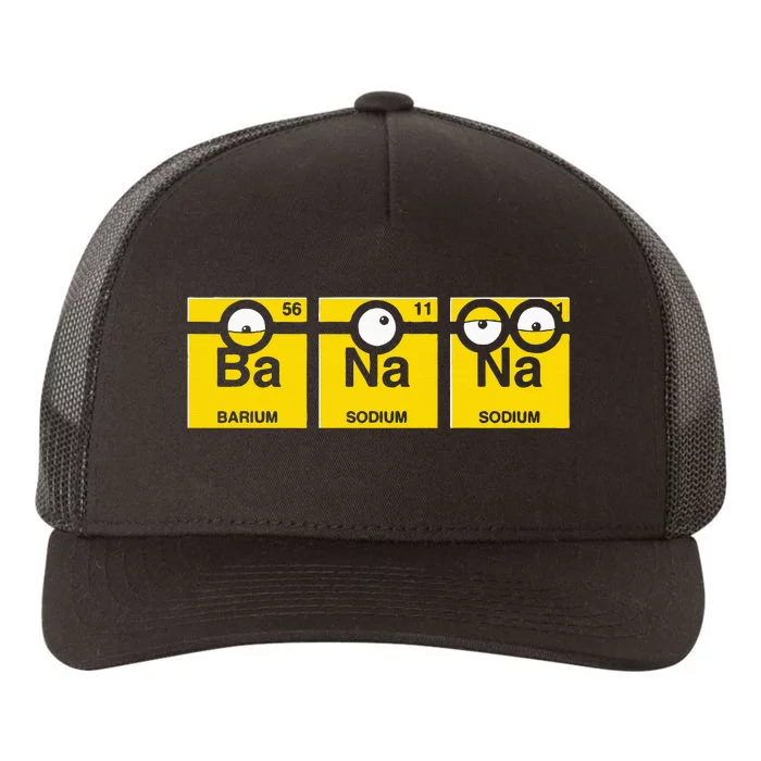 Banana Funny Chemistry Yupoong Adult 5-Panel Trucker Hat