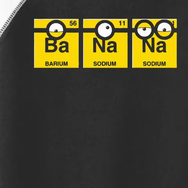 Banana Funny Chemistry Toddler Fine Jersey T-Shirt