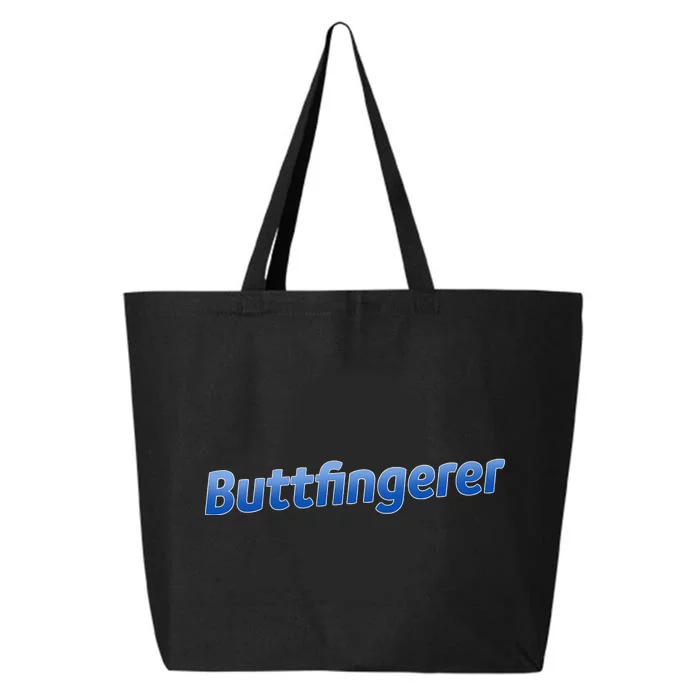 Buttfingerer Funny Candy Bar Parody 25L Jumbo Tote