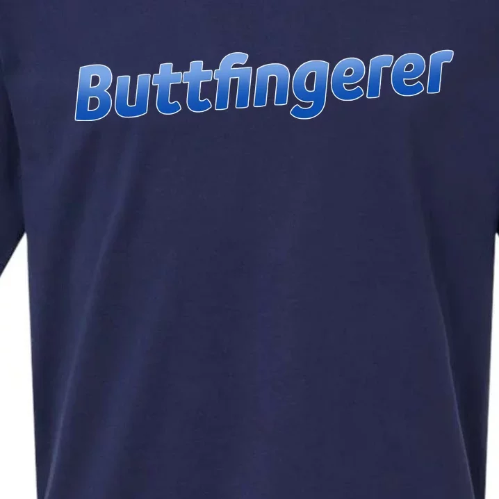 Buttfingerer Funny Candy Bar Parody Sueded Cloud Jersey T-Shirt