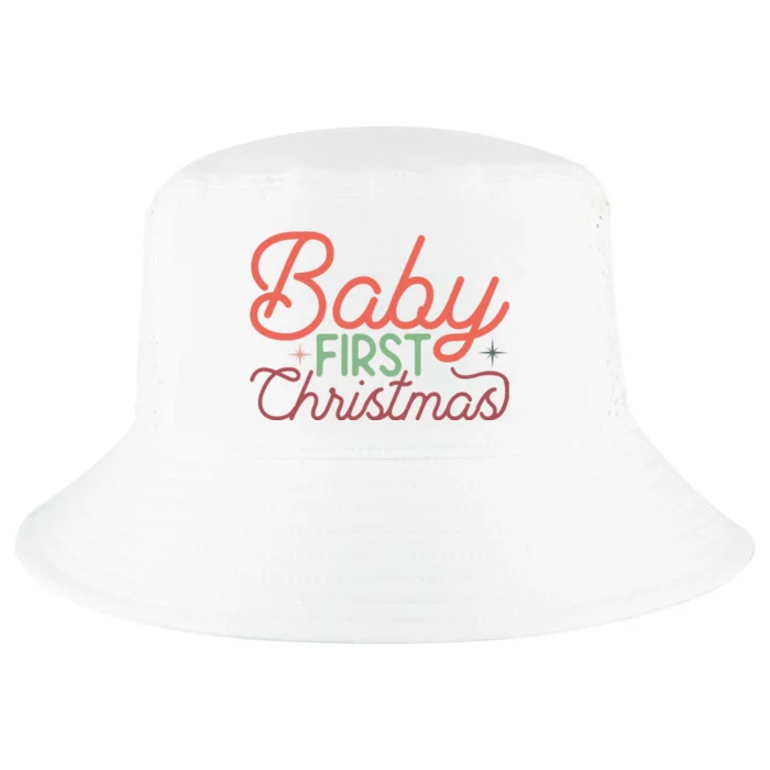 Baby First Christmas Cool Comfort Performance Bucket Hat